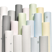 Net red background wallpaper self-adhesive bedroom warm star stereo waterproof wallpaper Nordic ins dormitory decoration sticker