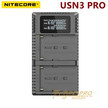 NITECORE KNEY COL USN3 PRO Sony NP-F730 750 970 Battery USB Dual Slot Charger