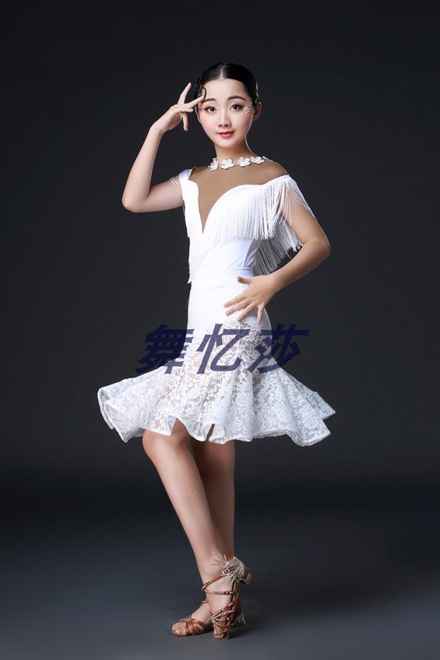 成人拉丁舞比赛服规定服练功服儿童拉丁舞规定服赛服儿童厂1902
