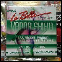 La Bella Vapor Shield ion Vapor treatment VSB4D 45-105 nickel-plated electric bass string