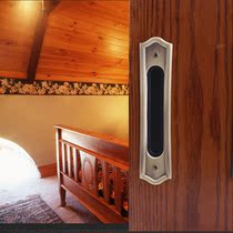 Belvidi copper lock full copper shift door lock pure copper kitchen bathroom push-pull door lock American handle door open