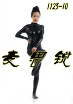 Gluing Bodysuit Gymnastics Suit Stage Acting Out of TV Props Costume Cos Tight Clothing Multi Color Optional