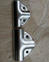 1 inch 33 round pipe connector 42 card sleeve connector Ceiling fence fence two-way three-way pipe clip discount