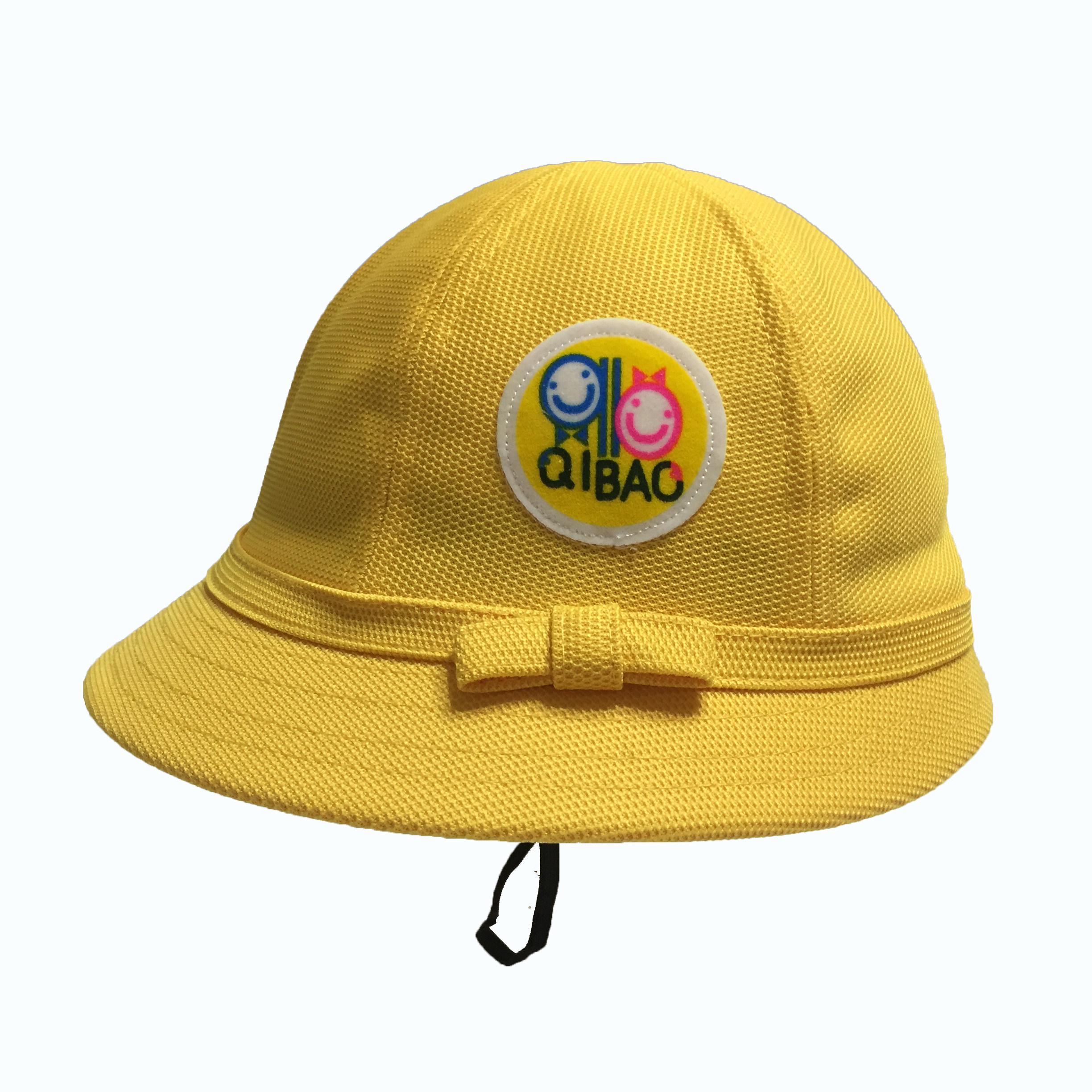 fujue原厂日本小黄帽幼儿园帽子樱桃小丸子帽子春夏宝宝盆帽