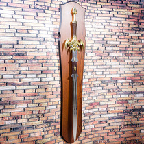 European cold weapon iron decoration sword wall hanging wall decoration soft decoration living room study entrance gate town house is not open blade
