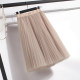 Mesh skirt gauze skirt ແມ່ຍິງພາກຮຽນ spring ແລະ summer ກາງ-length pleated puffy skirt 2024 new skirt A-line skirt