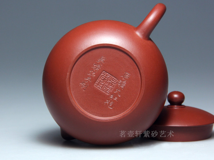 159元三折包邮宜兴紫砂壶 吴娟华原矿大红袍 全手工200cc 西施壶