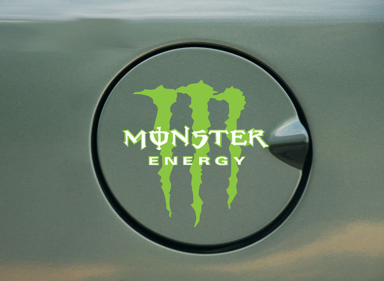 帝图反光魔爪汽车贴纸魔爪怪兽爪加油箱盖贴鬼爪个性车身拉花