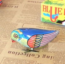 Clockwork tin Magpie birds 70 after 80 hou 90 after childhood childhood traditional chain nostalgic toys classic memories