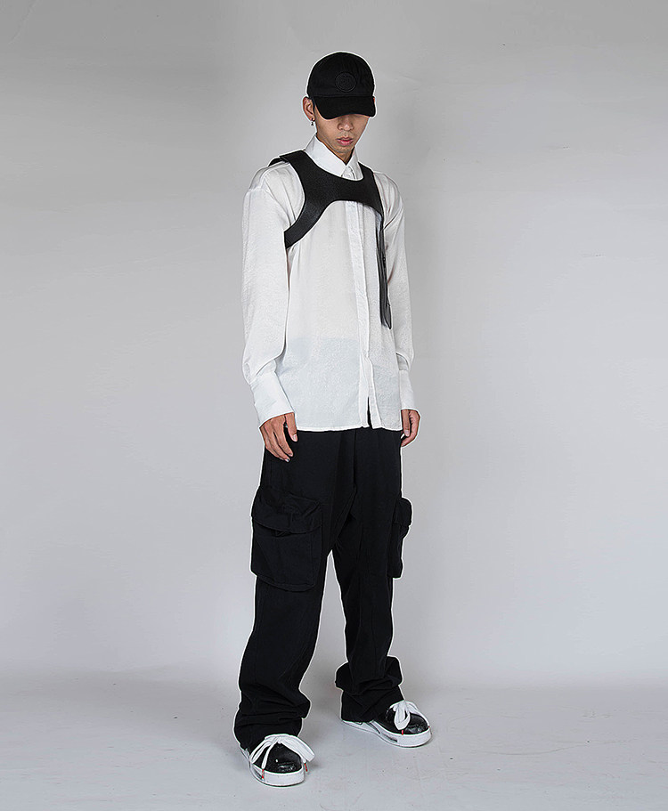 suntek定制原创潮牌战术机能马甲街头嘻哈bboy坎肩高街马夹街舞说唱