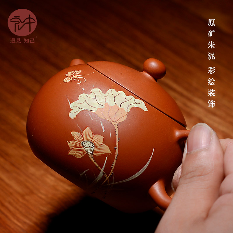 Macros in yixing undressed ore famous chang min zhu mud it made lotus xi shi zisha teapot tea set