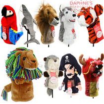 American Daphnes Cartoon Golf Pole Sets Personality Golf Pole Sleeve 1 Wooden Pole Headgear