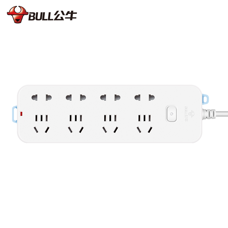 公牛新国标插座插排插线板接线板排插电源插板拖线板B6440 1.8米产品展示图1