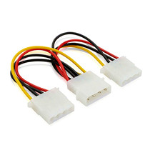 Power supply D type 4PIN Interface 1 point 2 connection line computer IDE power cord one point two big 4PIN power adapter wire