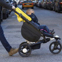 Multifunctional baby umbrella car side hanging bag heat preservation bag trolley crossbar hanging bag storage bag baby travel supplies