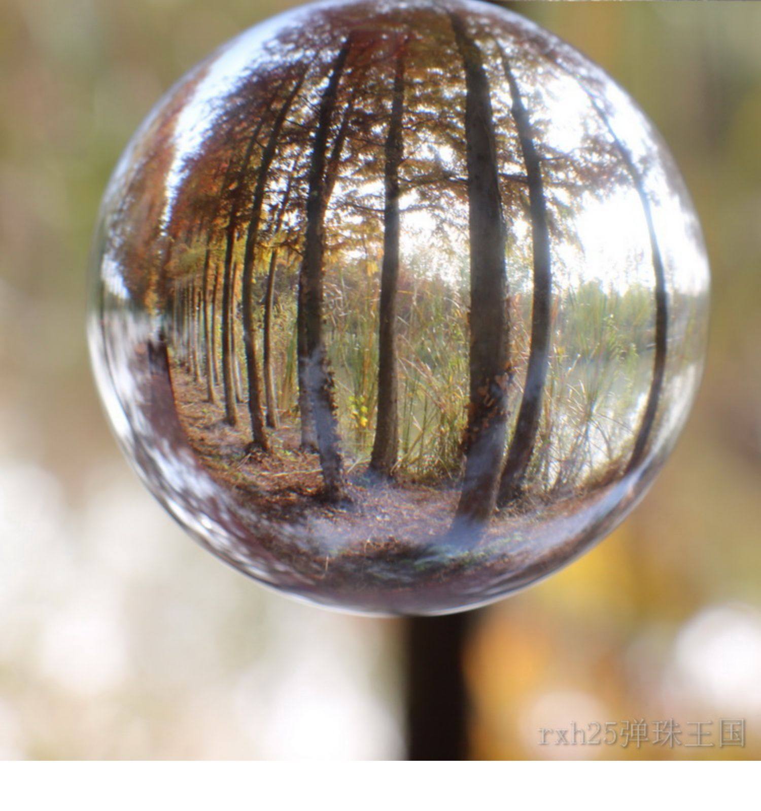 无色水晶玻璃球 魔术水晶球 拍照用水晶球 白水晶球道具