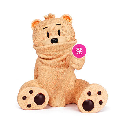 bad taste bears 重口味英国bt3坏坏熊泰迪熊流氓熊6寸手办模型