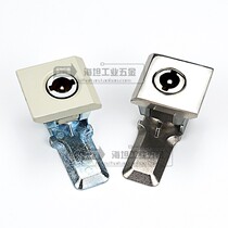 MS817 813 square turn tongue lock retractable cylinder lock black pull lock stainless steel electric cabinet box lock