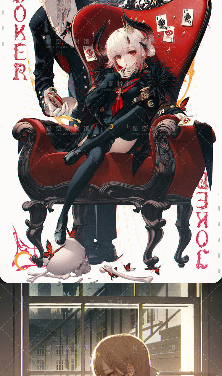 游戏原画资料韩国画师wanke唯美插画作品集视频教程p