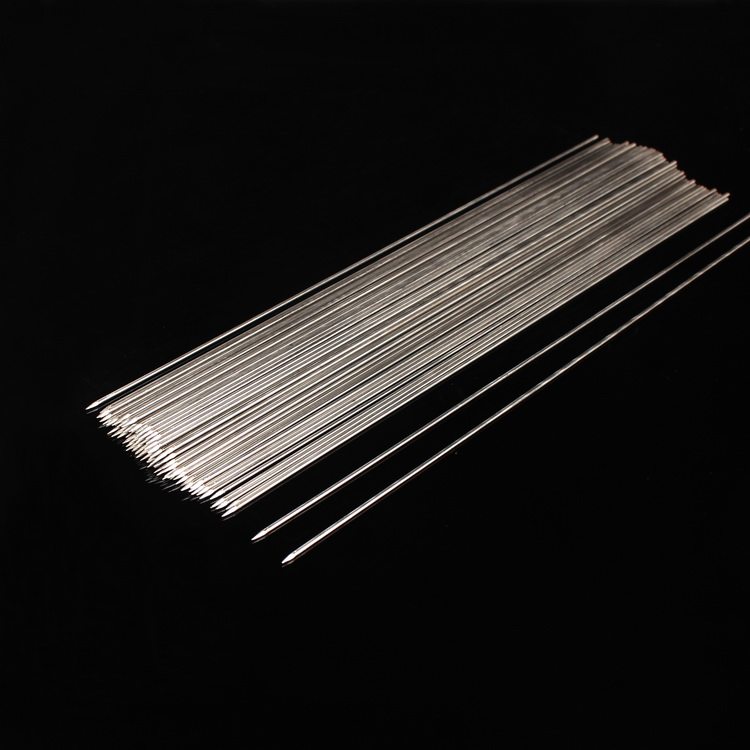 不锈钢圆签 户外烧烤针羊肉串烤肉签子钢签铁签烧烤配件工具用品