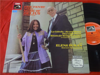 ເພງຂອງ Delius Eric Fenby British*LP vinyl area 6121