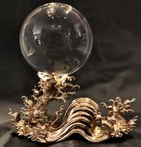 IKKI: Heritage reengrave series Cixi Jubilee crystal ball (small number) bronze solid fine-throw booking system