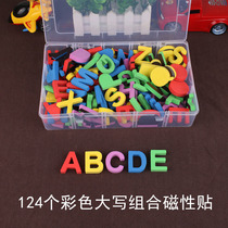 ins Nordic style creative letter magnet stickers DIY magnetic refrigerator stickers Decorative personality cute childrens early education