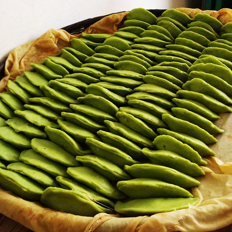 江西赣南特产客家米果酿粄安远特色小吃蒸粄艾米果艾叶粄现做现发