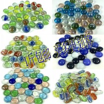 Fish tank decorations colored glass beads bottom sand aquarium landscaping bottom sand does not affect water quality does not fade