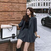 Lecea Alice Little suit dress suit 2023 new Korean Edition College wind suit two pieces