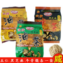Henan specialty Wuhuai Camellia oleifera 400g taste optional salty Wuzhi Camellia oleifera Brewing Breakfast 3 bags many provinces