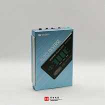 Japan original Sharp JC-K10 Portable Cassette player Walkman Xishao Ice Blue (DD9 DC2 DD)