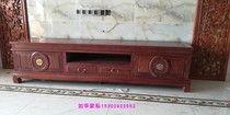 Mahogany TV cabinet Imported African Huanghuali ground cabinet Discharge TV cabinet New reunion TV cabinet Full solid wood TV cabinet