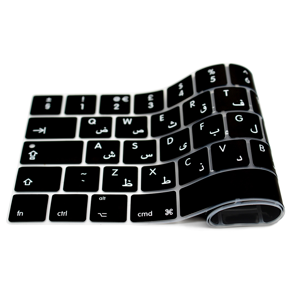mac苹果笔记本macbookairpro1315寸阿拉伯语键盘膜11贴欧版12