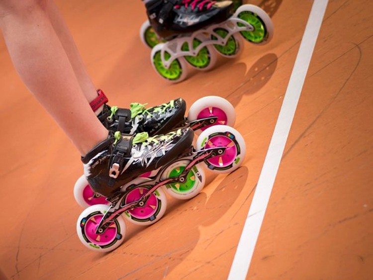 g13马达轮90mm 100mm/110mm速滑轮子 g13比赛专用速滑轮一套8个