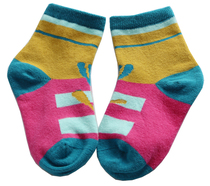 Zheding original single tail goods cotton spring and autumn baby cute dandelion small children short socks boneless socks tide