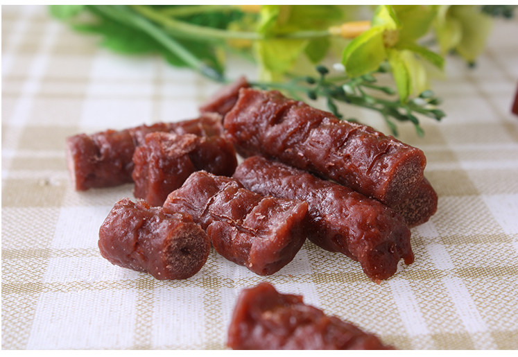 贝蒂香浓高钙牛肉粒500g 宠物狗狗零食 牛肉条 牛肉棒 牛肉颗粒_双氙