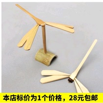 New balance bird bamboo dragonfly wooden balance Eagle magic bamboo ornaments scientific small production experimental toys