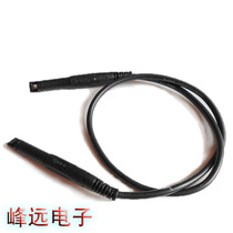 High pressure safety test wire silicone wire 0 83mm square 4mm Banana plug lantern shaped pure copper