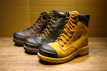 12 12 Scattered Ground Tree Family Full Leather Waterproof Anti Slip PRO Plastic Steel Shoe Head Overalls Outdoor Casual Shoes