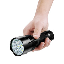 Strong light aluminum alloy 3 to 18 lights T6 long-range king little monster outdoor good helper 26650 high-power flashlight