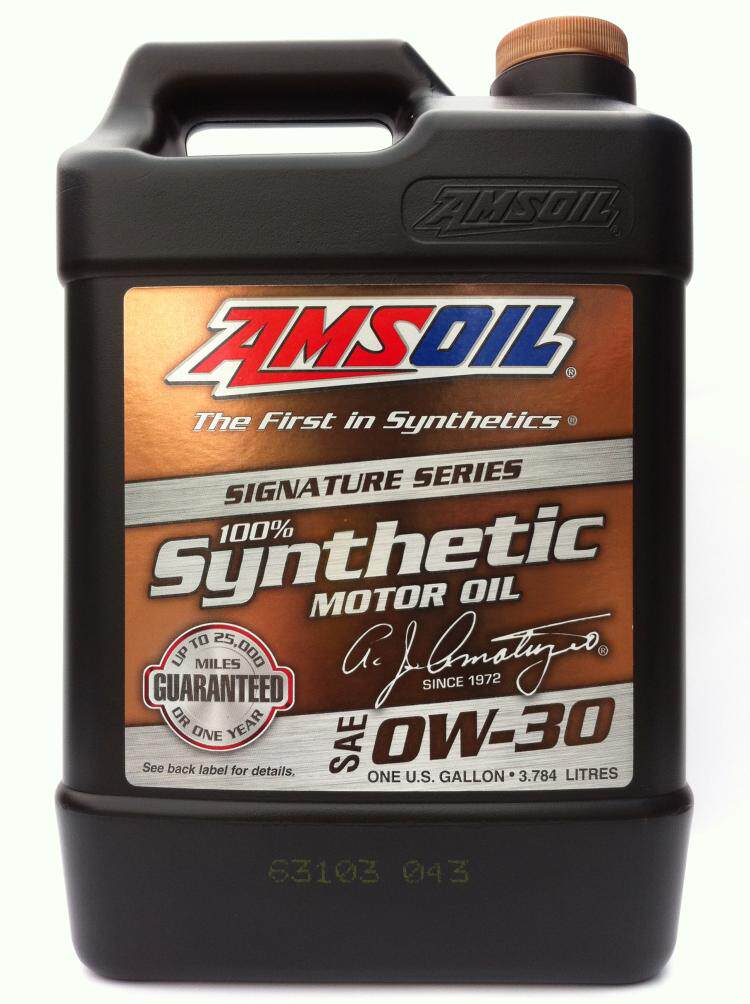 amsoil安索asl 5w-30 3.78l装 静音长效全合成机油 签名系列