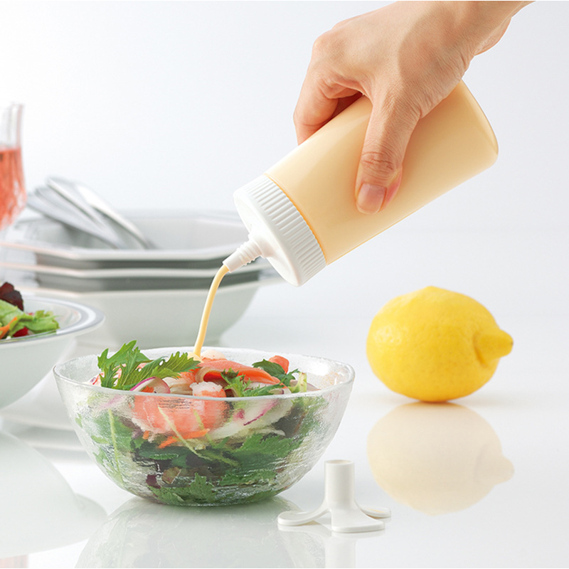 进口inomata沙拉瓶 挤酱瓶 调味调料瓶 挤压式色拉瓶 控油瓶_7折现价