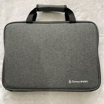 Custom health medical device catheter gas needle bag Gray linen portable medical tool bag storage bag handbag