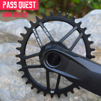 PASS QUEST gxp 6mm offset elliptical disc positive and negative teeth 34T XX1 nx x1 gx