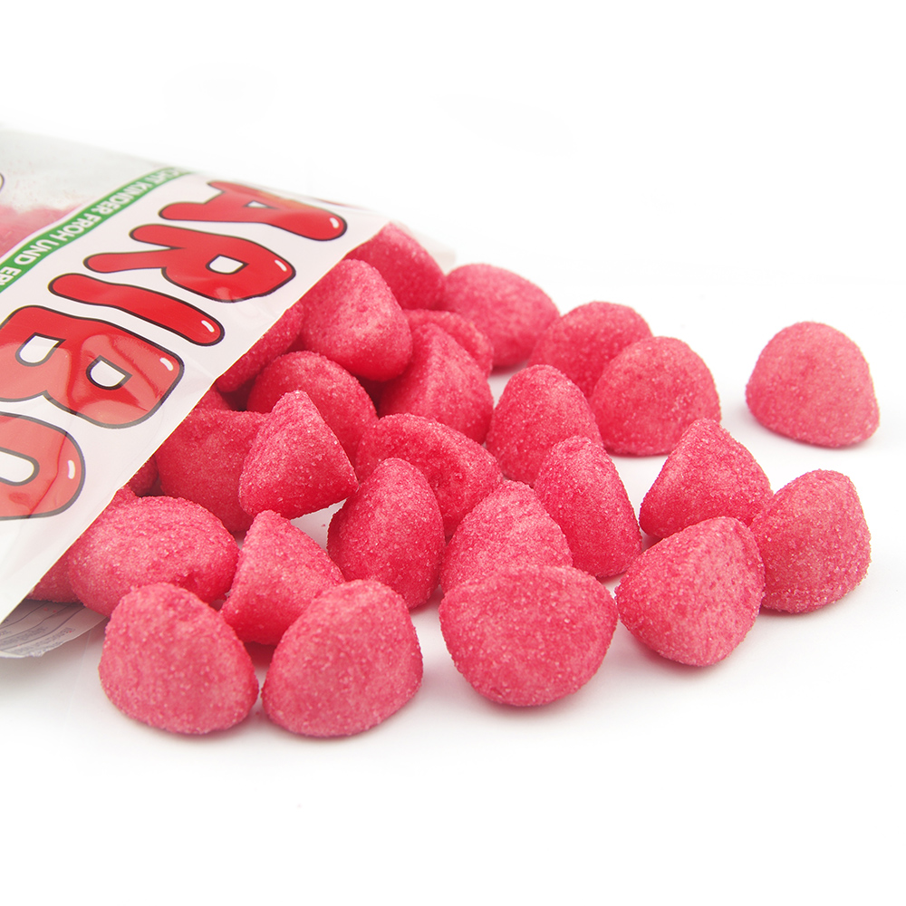 haribo哈瑞宝成熟草莓口味软糖 200g 德国进口糖果