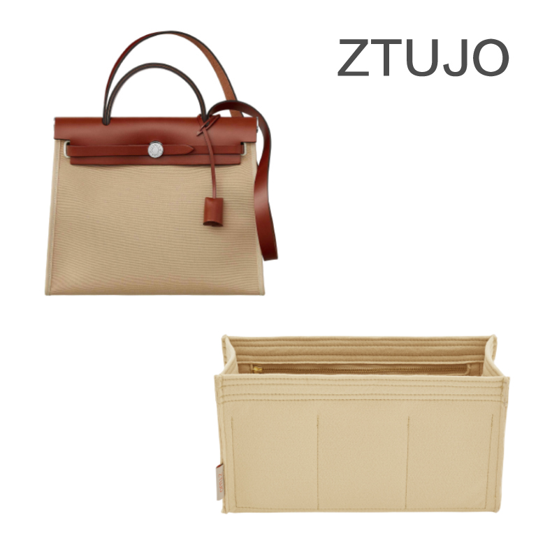 (ZTUJO) Suitable for Hermes Herbag31 39 inner bladder bag British imported felt storage bag middle bag