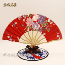 Dragon fan Curved bone fan gift fan Silk fan Send foreigners send students abroad gifts Foreign affairs gifts Creative gifts