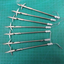 New closed fish wheel fishing dart shooting fish dart activity barb flying shark dart fish arrow free string full ten free box