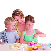 Childrens baked mold sixteen pieces of paper cupcake DIY tool Parent-child made a home oven microwave oven